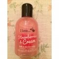 Strawberries & Cream - Bubble Bath & Shower Crème von I love...