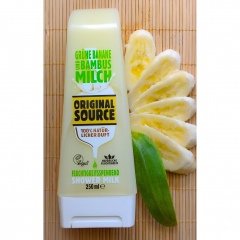 Grüne Banane und Bambusmilch - Shower Milk