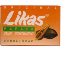 Papaya Skin Whitening Herbal Soap von Likas