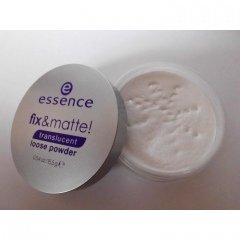 Fix & matte! translucent loose powder