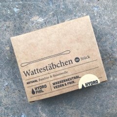 Wattestäbchen aus Bambus & Baumwolle