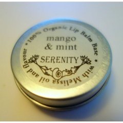 Mango & Mint 100% Organic Lip Balm Base von Serenity