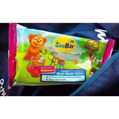 Feuchte Wisch-Wasch-Tücher Feuchte Toilettentücher von SauBär