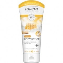 Sanfte Bodylotion mit Bio-Mandelmilch & Bio-Honig