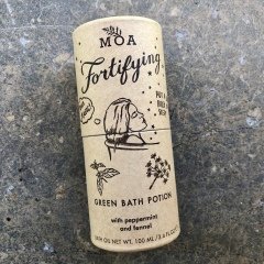 Fortifying Green Bath Potion With Peppermint And Fenne!