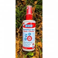 Desinfektions-Spray Hände + Flächen von SOS