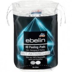 Peeling-Pads mit Aktivkohle von ebelin