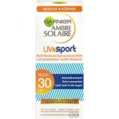 Ambre Solaire - UV Sport Multi-resistente Sonnenschutzmilch LSF 30 von Garnier