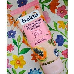 Papaya Love - Fuß & Bein Schimmer Lotion von Balea