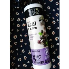 Organic Açai & Coffee Sport Tonic Shower Gel von Organic Shop