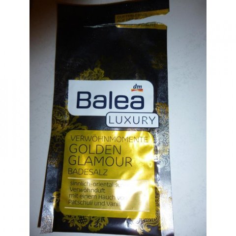 Luxury - Verwöhnmomente Golden Glamour Badesalz von Balea