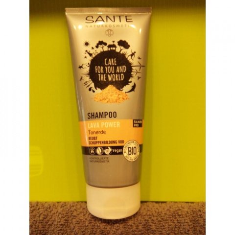 Shampoo - Lava Power - Tonerde von Sante
