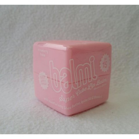 Super Cube Lip Balm - Strawberry von Balmi