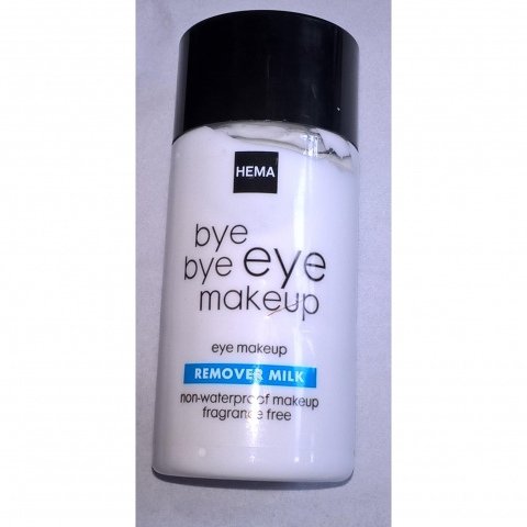 bye bye eye makeup remover milk von HEMA