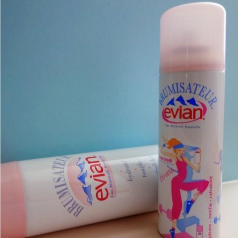 Eau Minérale Naturelle Brumisateur Facial Spray von Evian