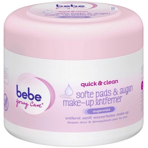 Young Care - Quick & Clean - Softe Pads & Augen Make-up Entferner von Bebe