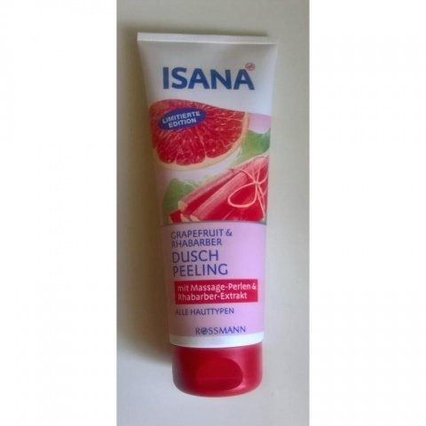 Grapefruit & Rhabarber - Dusch Peeling von Isana