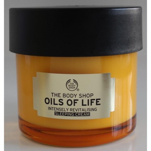 Oils of Life - Intensely Revitalising Sleeping Cream von The Body Shop