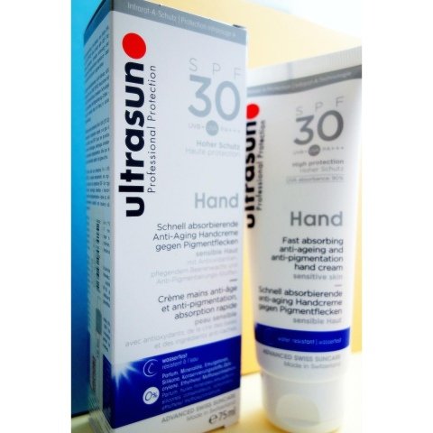 Hand Cream SPF 30 Anti-Pigmentation Sensitive Skin von Ultrasun