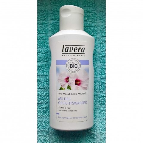 Mildes Gesichtswasser Bio-Malve & Bio-Mandel von Lavera