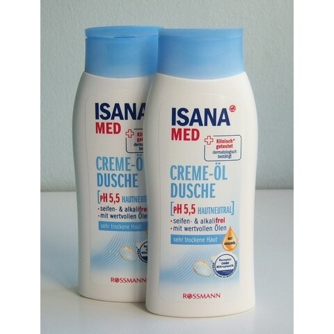 Isana med - Creme-Öl Dusche von Isana