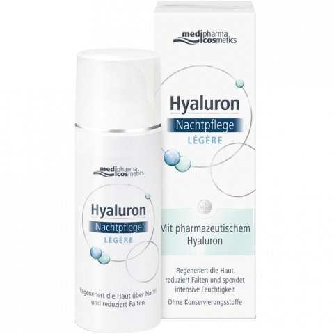 Hyaluron - Nachtpflege Légère von medipharma Cosmetics