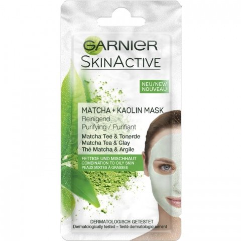 SkinActive - Matcha + Kaolin Mask von Garnier