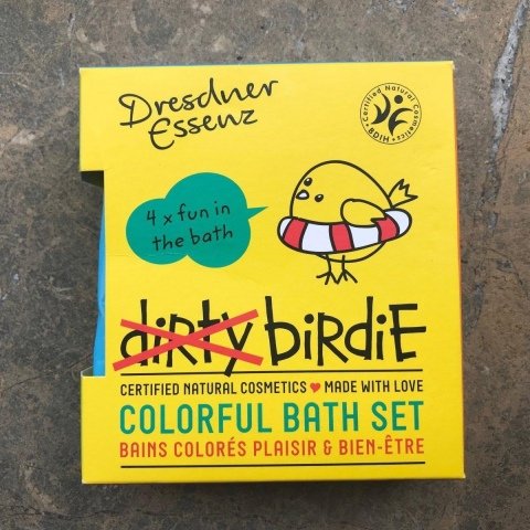 Dirty Birdie - Colorful Bath Set von Dresdner Essenz
