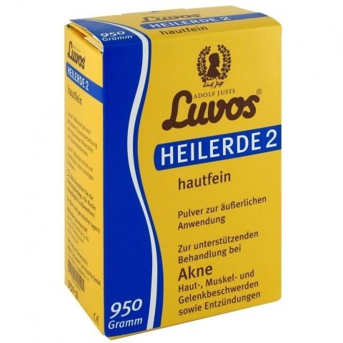Heilerde 2 hautfein von Luvos