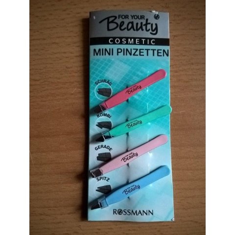 Cosmetic - Mini Pinzetten von For Your Beauty