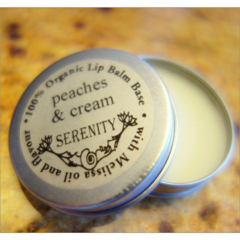 Peaches & Cream 100% Organic Lip Balm Base von Serenity