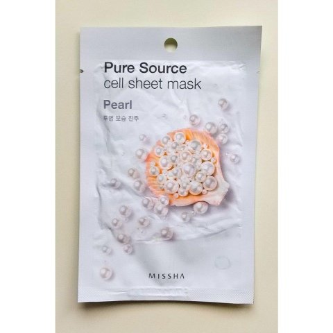 Pure Source Cell Sheet Mask - Pearl von Missha