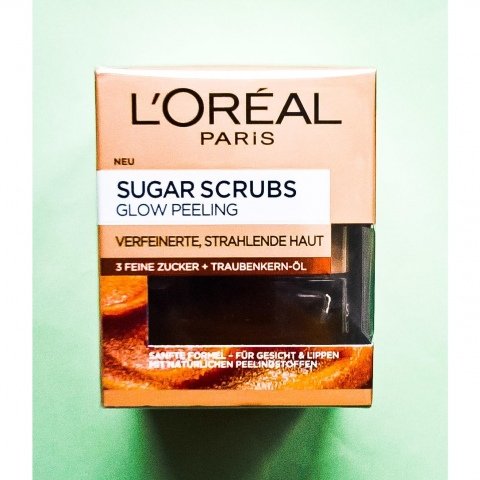 Sugar Scrubs - Glow Peeling - 3 Feine Zucker + Traubenkern-Öl von L'Oréal