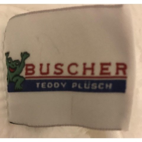 Teddy Plüsch Waschhandschuh von Buscher