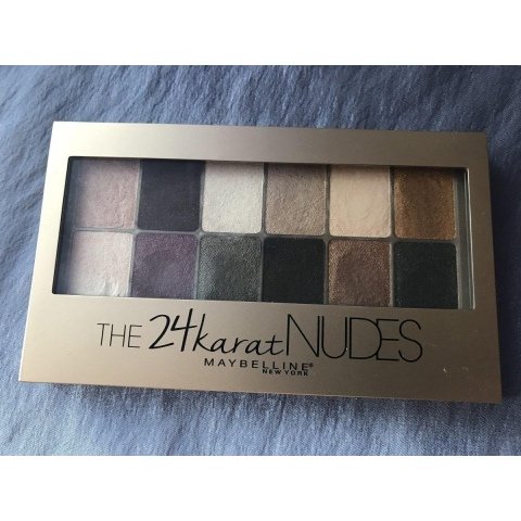 The 24 Karat Nudes Lidschatten Palette von Maybelline
