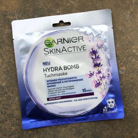 SkinActive - Hydra Bomb - Tuchmaske - Müde Haut von Garnier