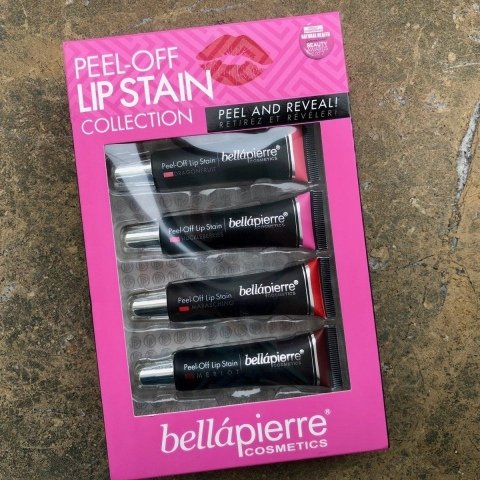 Peel-Off Lip Stain Collection von Bellápierre Cosmetics