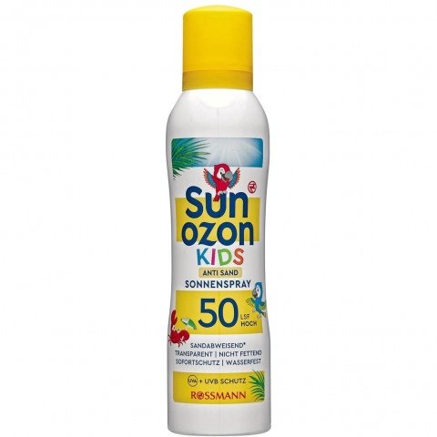 Kids Anti Sand Sonnenspray LSF 50 von Sun Ozon