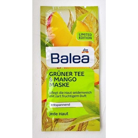 Grüner Tee & Mango Maske von Balea