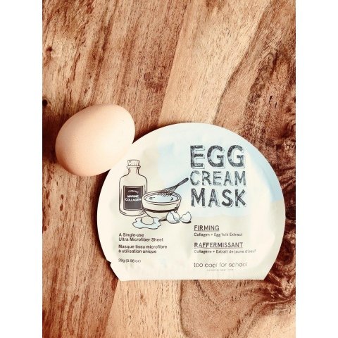 Egg Cream Mask von too cool for school