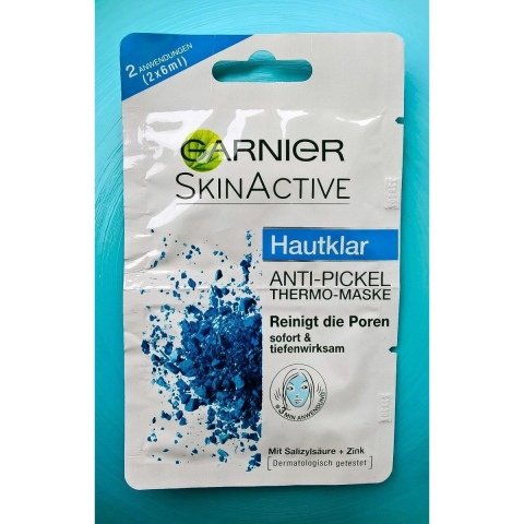 SkinActive - Hautklar Anti-Pickel Thermo-Maske von Garnier