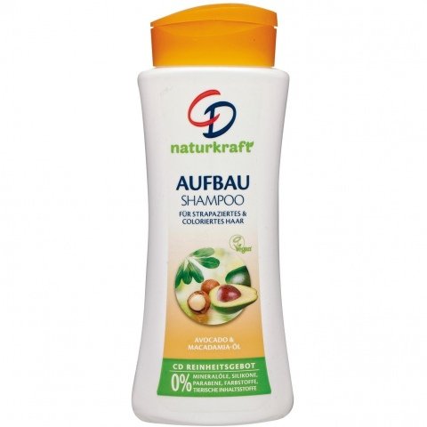 Naturkraft - Aufbau Shampoo für Strapaziertes & Coloriertes Haar - Avocado & Macadamia-Öl von CD