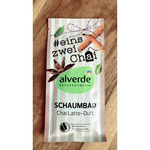 Schaumbad - #eins zwei Chai - Chai Latte-Duft von alverde