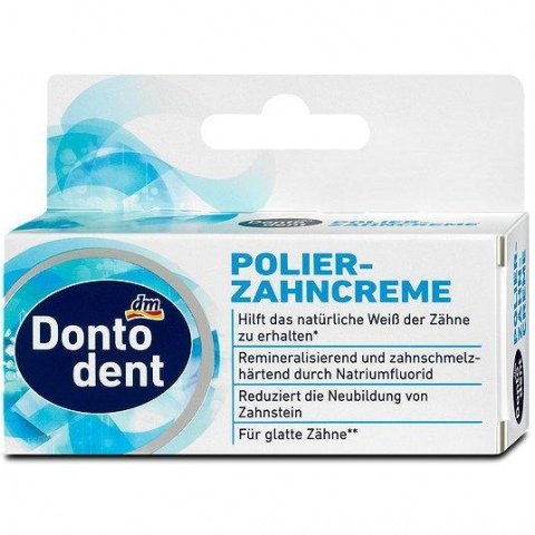 Polier-Zahncreme von Dontodent