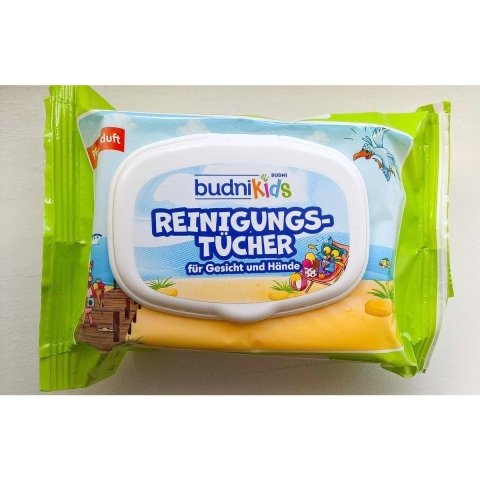 budniKids - Reinigungstücher für Gesicht & Hände von Budni