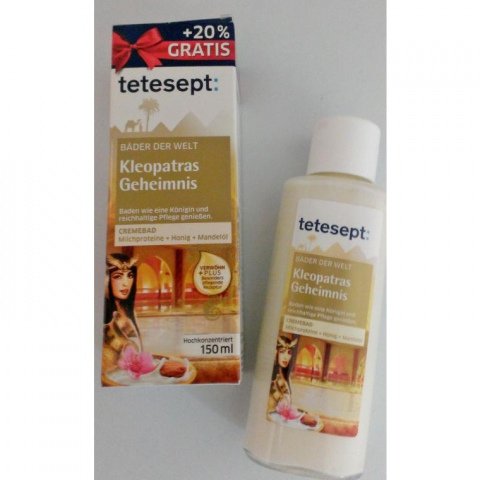 Bäder der Welt - Kleopatras Geheimnis - Cremebad - Milchproteine + Honig + Mandelöl von tetesept