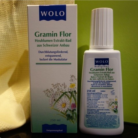 Gramin Flor - Heublumen Extrakt-Bad aus Schweizer Anbau von Wolo