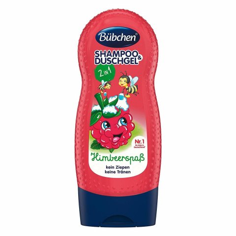 Kids Shampoo & Duschgel Himbeerspaß von Bübchen