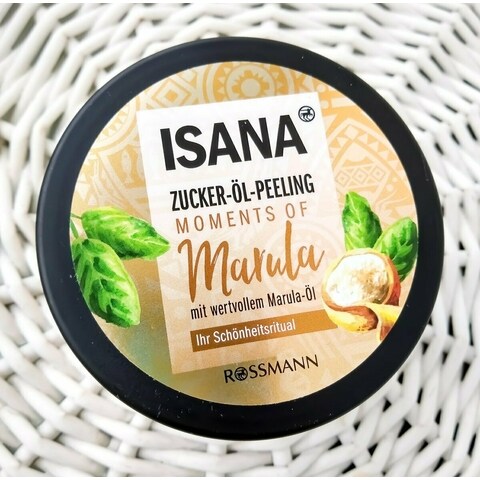 Moments of Marula - Zucker-Öl-Peeling von Isana