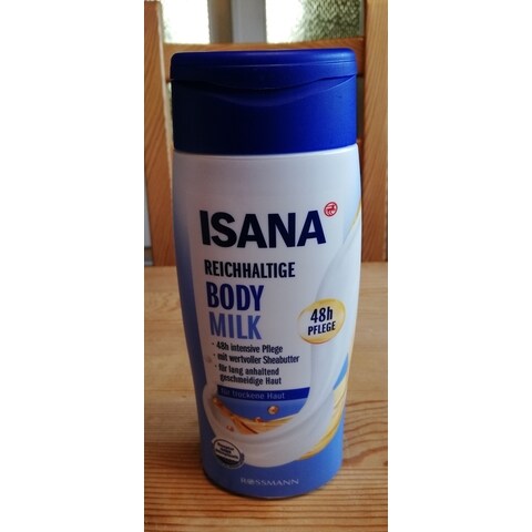 Reichhaltige Bodymilk von Isana